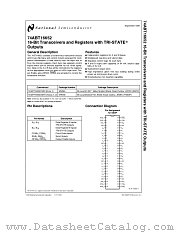 74ABT16652 datasheet pdf National Semiconductor
