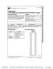 54ABT16952C datasheet pdf National Semiconductor