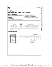 74ABT125 datasheet pdf National Semiconductor