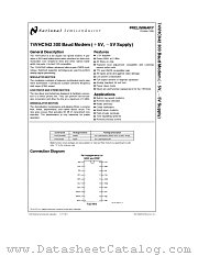74VHC942 datasheet pdf National Semiconductor