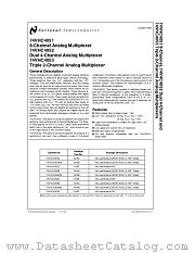 74VHC4053 datasheet pdf National Semiconductor