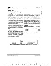 74VHC4046 datasheet pdf National Semiconductor
