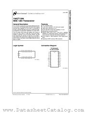 74ACT1284 datasheet pdf National Semiconductor