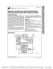 NM25C04L datasheet pdf National Semiconductor