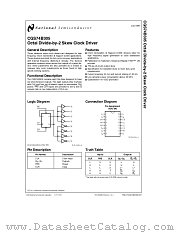 74B305 datasheet pdf National Semiconductor
