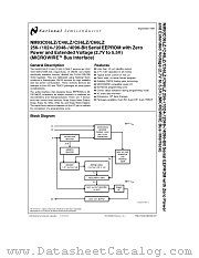 NM93C06LZ datasheet pdf National Semiconductor