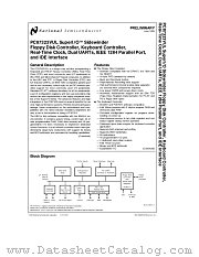 PC87323VF datasheet pdf National Semiconductor