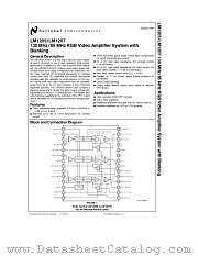 LM1207 datasheet pdf National Semiconductor