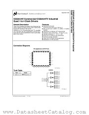 CGS2534V datasheet pdf National Semiconductor