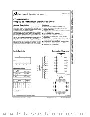 74B2529 datasheet pdf National Semiconductor