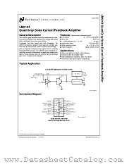 LM6104 datasheet pdf National Semiconductor