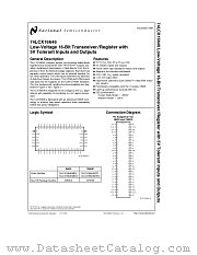 74LCX16646 datasheet pdf National Semiconductor