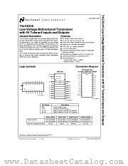 74LCX245 datasheet pdf National Semiconductor