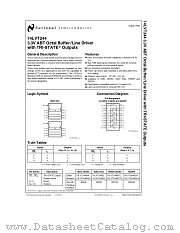 74LVT244 datasheet pdf National Semiconductor