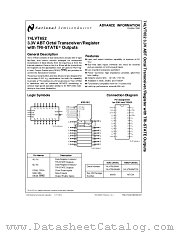 74LVT652 datasheet pdf National Semiconductor