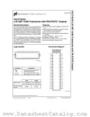 74LVT16245 datasheet pdf National Semiconductor
