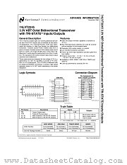 LVT2245 datasheet pdf National Semiconductor