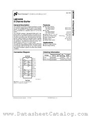 LMC6008 datasheet pdf National Semiconductor