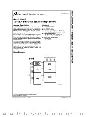 NM27LV010B datasheet pdf National Semiconductor