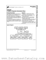 DP83856 datasheet pdf National Semiconductor