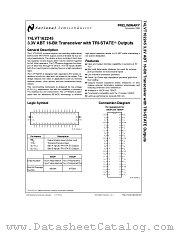 74LVT162245 datasheet pdf National Semiconductor