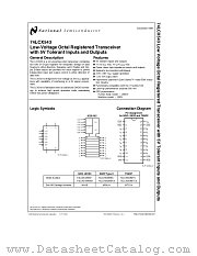 74LCX543 datasheet pdf National Semiconductor