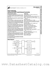 PC87108VJE datasheet pdf National Semiconductor