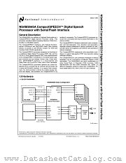 NSAM266SA datasheet pdf National Semiconductor