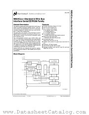 NM24C04L datasheet pdf National Semiconductor