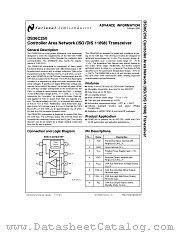 DS36C250 datasheet pdf National Semiconductor