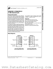 DS90CR211 datasheet pdf National Semiconductor