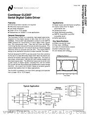 CLC007 datasheet pdf National Semiconductor