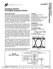 CLC018 datasheet pdf National Semiconductor