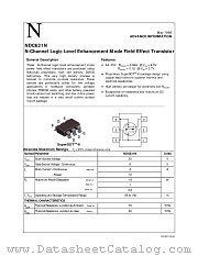 NDC631N datasheet pdf National Semiconductor