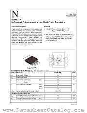 NDH831N datasheet pdf National Semiconductor