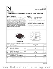 NDH8301N datasheet pdf National Semiconductor