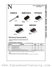 MMPQ2907 datasheet pdf National Semiconductor