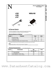 J107 datasheet pdf National Semiconductor