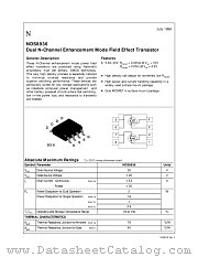 NDS8936 datasheet pdf National Semiconductor