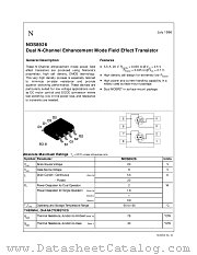 NDS8926 datasheet pdf National Semiconductor