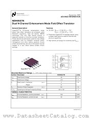 NDH8507N datasheet pdf National Semiconductor