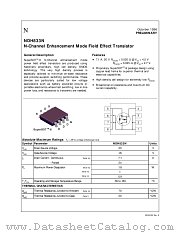 NDH833N datasheet pdf National Semiconductor