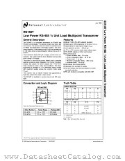 DS1487 datasheet pdf National Semiconductor