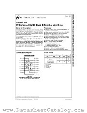DS26LV31T datasheet pdf National Semiconductor