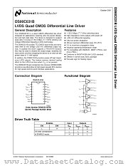 DS90C031B datasheet pdf National Semiconductor