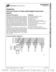 DS90CP04 datasheet pdf National Semiconductor