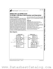 DS92LV1021 datasheet pdf National Semiconductor