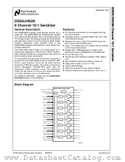 DS92LV8028 datasheet pdf National Semiconductor