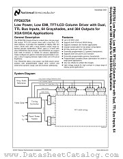 FPD03784 datasheet pdf National Semiconductor
