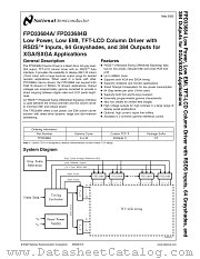 FPD33684 datasheet pdf National Semiconductor